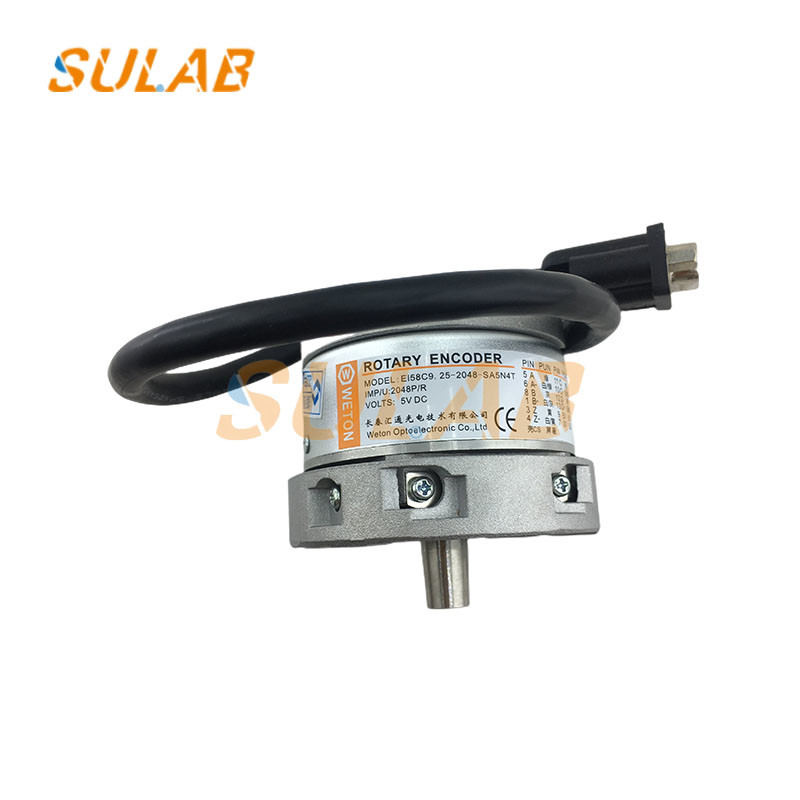 WETON Sine Cosine Elevator Parts Rotary Encoder EI58C9.25-2048-SA5N4T
