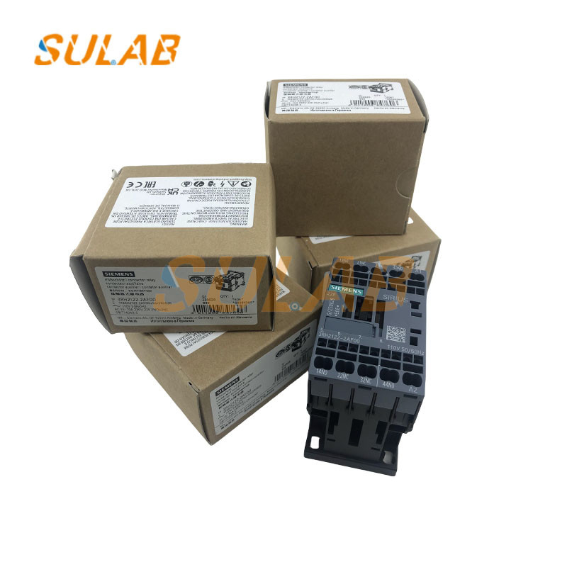 Original SIEMENS Industrial Controller PLC Contactor Relay Elevator Spare Parts 3RH2122-2AF00 AC110V