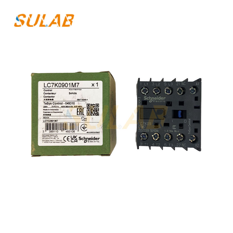 Brand New Original AC Contactor Elevator Parts KONE Elevator Schneider Contactor LC7K0901M7