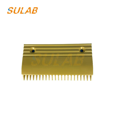 22-зубная гребная плита эскалатора с высокопрочным инженерным пластиком для плавного перехода и соответствия EN 115-1