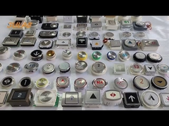 Кнопка лифта с шрифтом Брайля Кнопка лифта высококачественной нержавеющей стали P366060B112G11L922