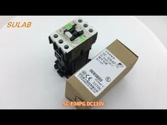Контактор Fuji Electric SC-E04PG-110 В постоянного тока IEC с 3-полюсным номинальным током 18 А и катушкой постоянного тока 110 В.