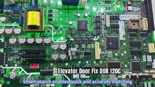 Ремонт двери лифта Mitsubishi DOR120C GPS-III