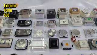 Более пристальный взгляд: кнопка лифта Hyundai A4N135161 со светодиодным индикатором вызова из зала и автомобиля