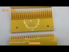 Гребенчатая пластина для эскалатора, желтая L70A