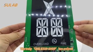 Панель управления лифтом Monarch с 4,3-дюймовым ЖК-дисплеем, интерфейсом связи CAN и голосовым управлением