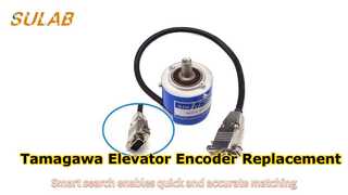Инкрементальный энкодер лифта Tamagawa FA‑CODER OIH48‑8192P20‑L6‑5V DAA633K5‑K8A, запасная часть TS5246N58