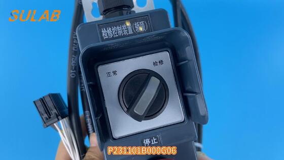 Genuine OEM Mitsubishi Elevator Inspection Box with Car Top Mounting Design and Complete Control Functions