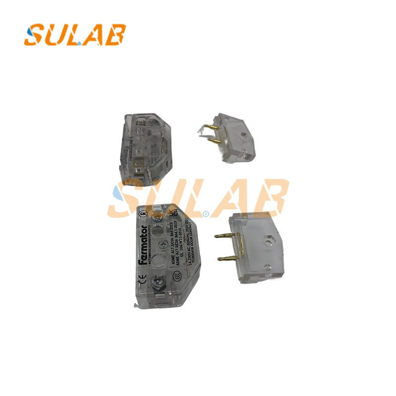 Elevator Spare Parts Original  Door Lock Point Switch Contact With Bridge ASME A17.1/CSA TC000419