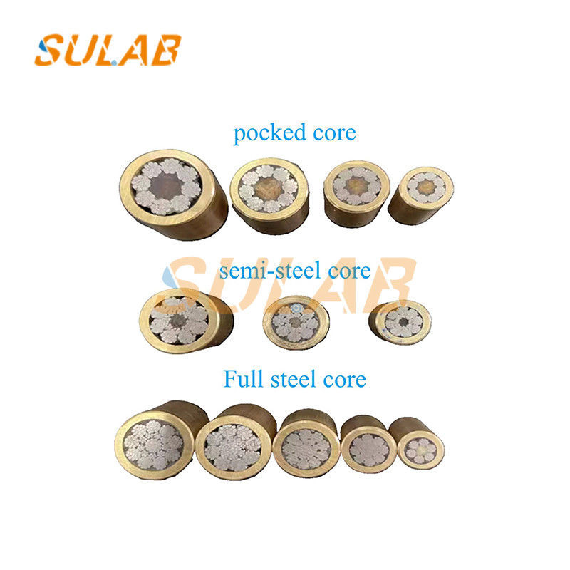 Elevator Lift Over Speed Governor Galvanized Steel Wire Rope Steel Hemp Core 8 12 13 16 10mm High-Rise High Low Speed