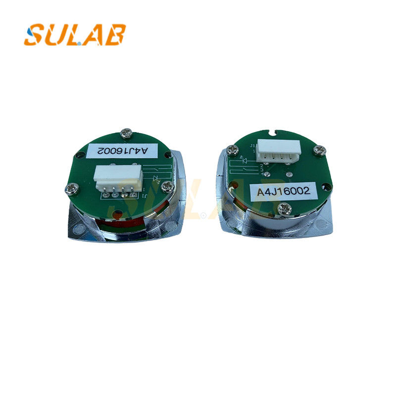 A4J16002  Hyundai Elevator Push Button Elevator Parts Light Red White 