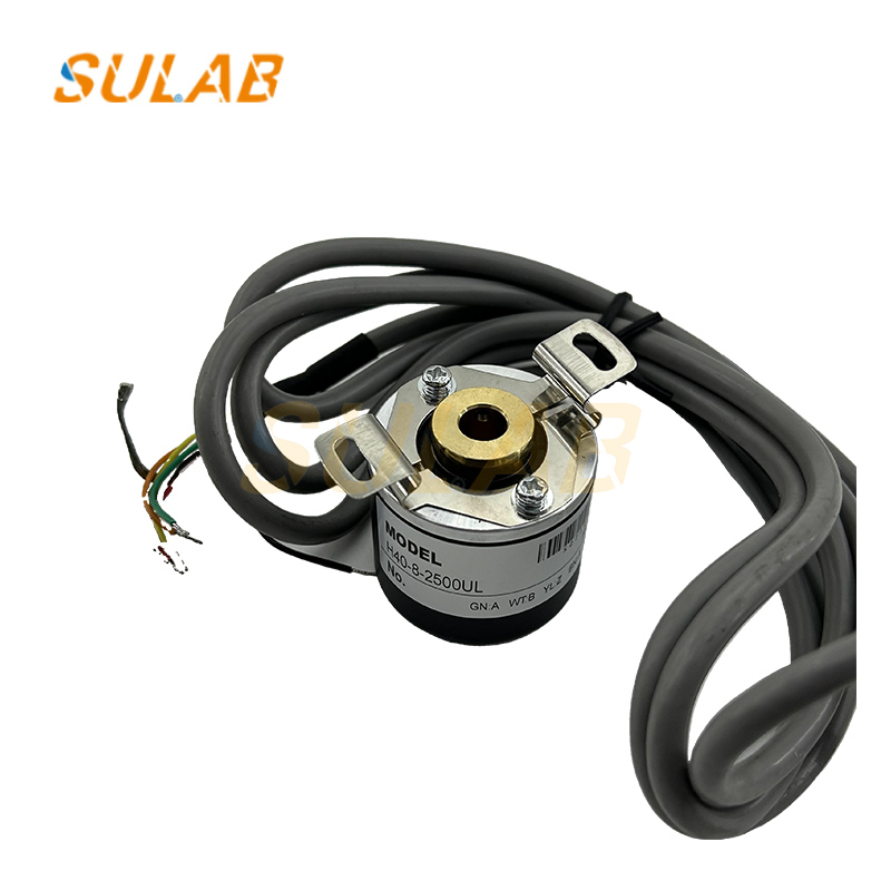 H40-8-2500UL Photoelectric Encoder with Outer Diameter 40 Shaft Diameter 8 and 2500 Pulse Output