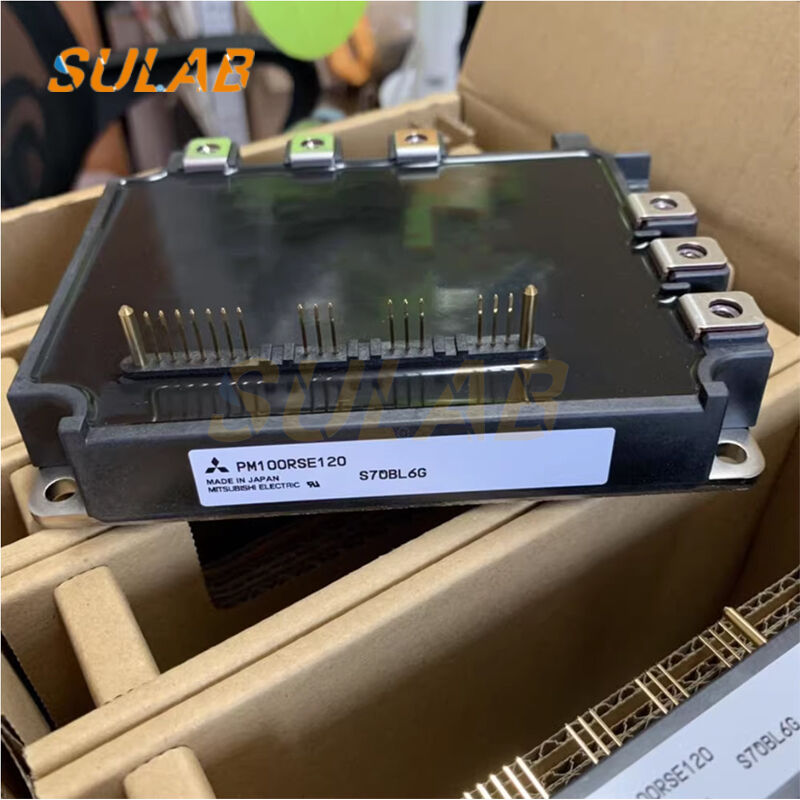Mitsubishi PM100RSE120 Intelligent Power Module 100A 1200V with Overcurrent Protection and Energy Efficient for Elevator Inverter & Motor Control