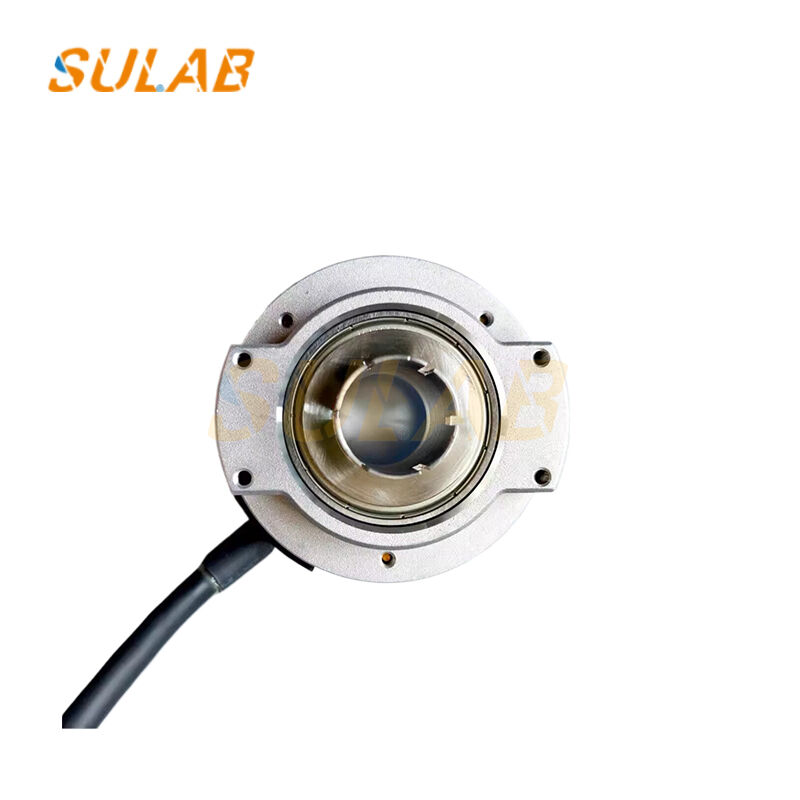 Tamagawa TS5246N2436 Hollow Shaft Rotary Encoder with 8192 Pulses per Revolution and Vibration-Resistant Design for Elevator Traction Motors