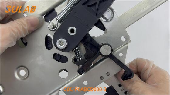 Fomat CDL-P0ABCD000-3 Нож для дверей лифтов с CNC-подземкой из 304 нержавеющей стали ±0,02 мм и механизмом блокировки дверей с 12° коническим лезвием