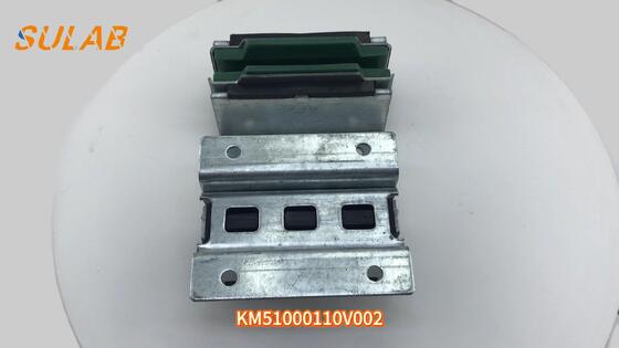 Скользящий башмак лифта Kone с полимерной вставкой низкого трения и оцинкованной стальной рамой для направляющих 9 мм/10 мм/16 мм