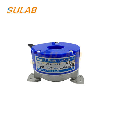 Tamagawa Encoder TS5246N473 с выходом линейного драйвера высокого разрешения 8192P/R и φ60mm Flange Design for Elevators