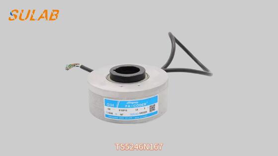 Tamagawa TS5246N167 Ротационный кодировщик с 8192 импульсами в обороте и питанием постоянного тока 5 В для тягового мотора PMSM лифта