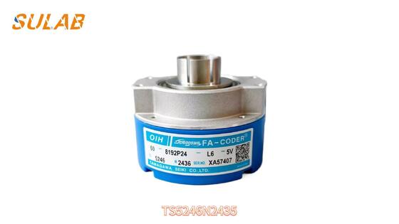 Tamagawa TS5246N2435 Ротационный кодировщик с 8192 импульсами на обороты Строение полых валов и дифференциальный сигнал линейного драйвера для тягового мотора лифта